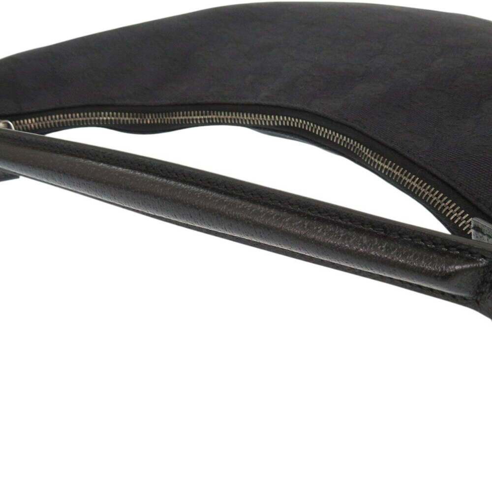 GUCCI Authentic Black Leather Shoulder Bag - Picture 7 of 9
